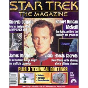 Star Trek The Magazine 2000 January Ricardo Delgado James Darren   C9